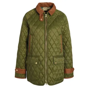 Barbour Kelham Quilted Jacket - Cadet Green/Ancient
