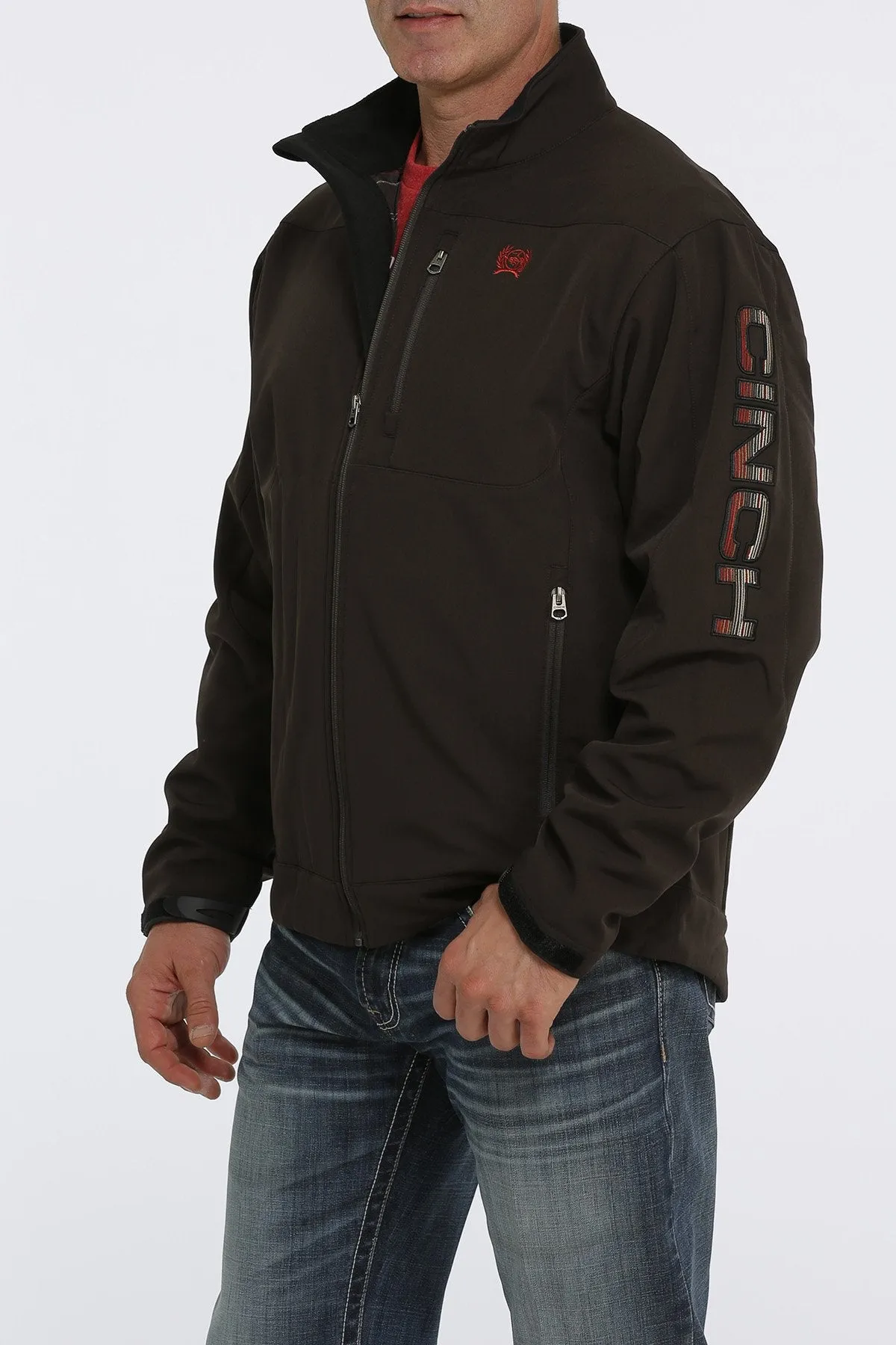 Cinch Men's Brown Lined Bonded Jacket