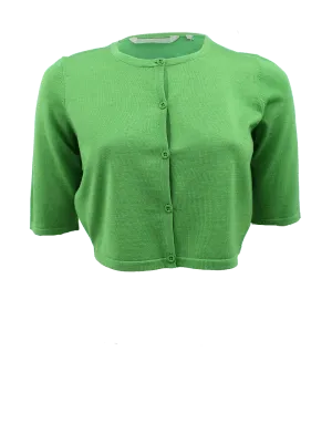 Crewneck Button Down Bolero