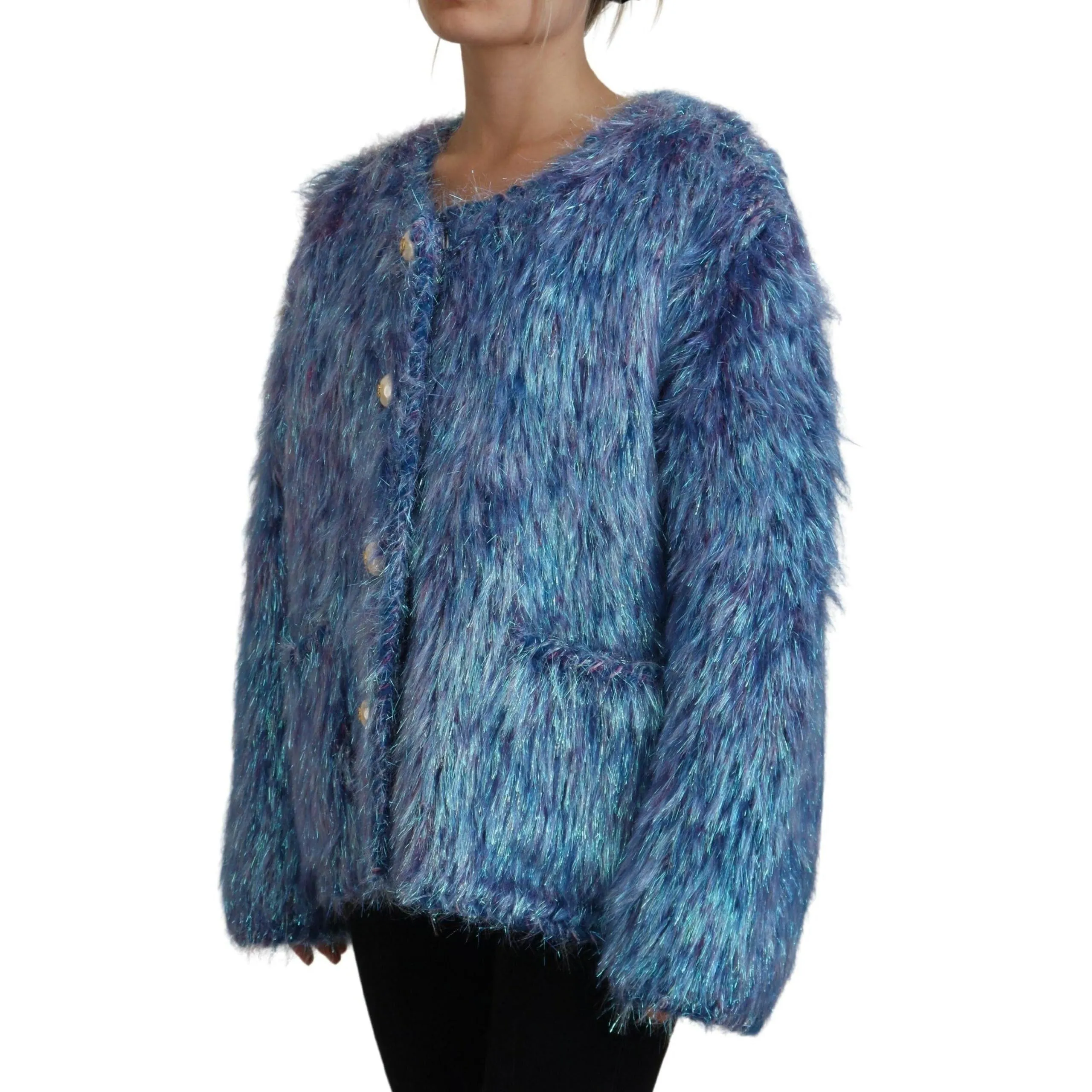 Dolce & Gabbana Elegant Multicolor Long Sleeve Jacket