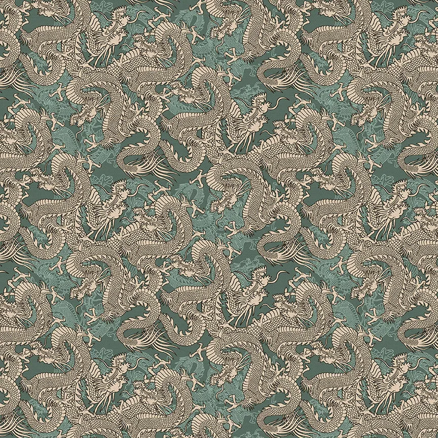 Dragons - Teal