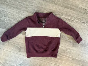 Fleece quarter zip size 3T, Kids 3T