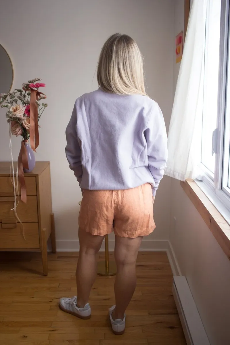 Gank Embroidered Crewneck (Lavender)