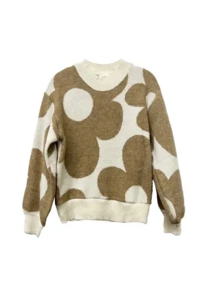 girls floral cozy sweater