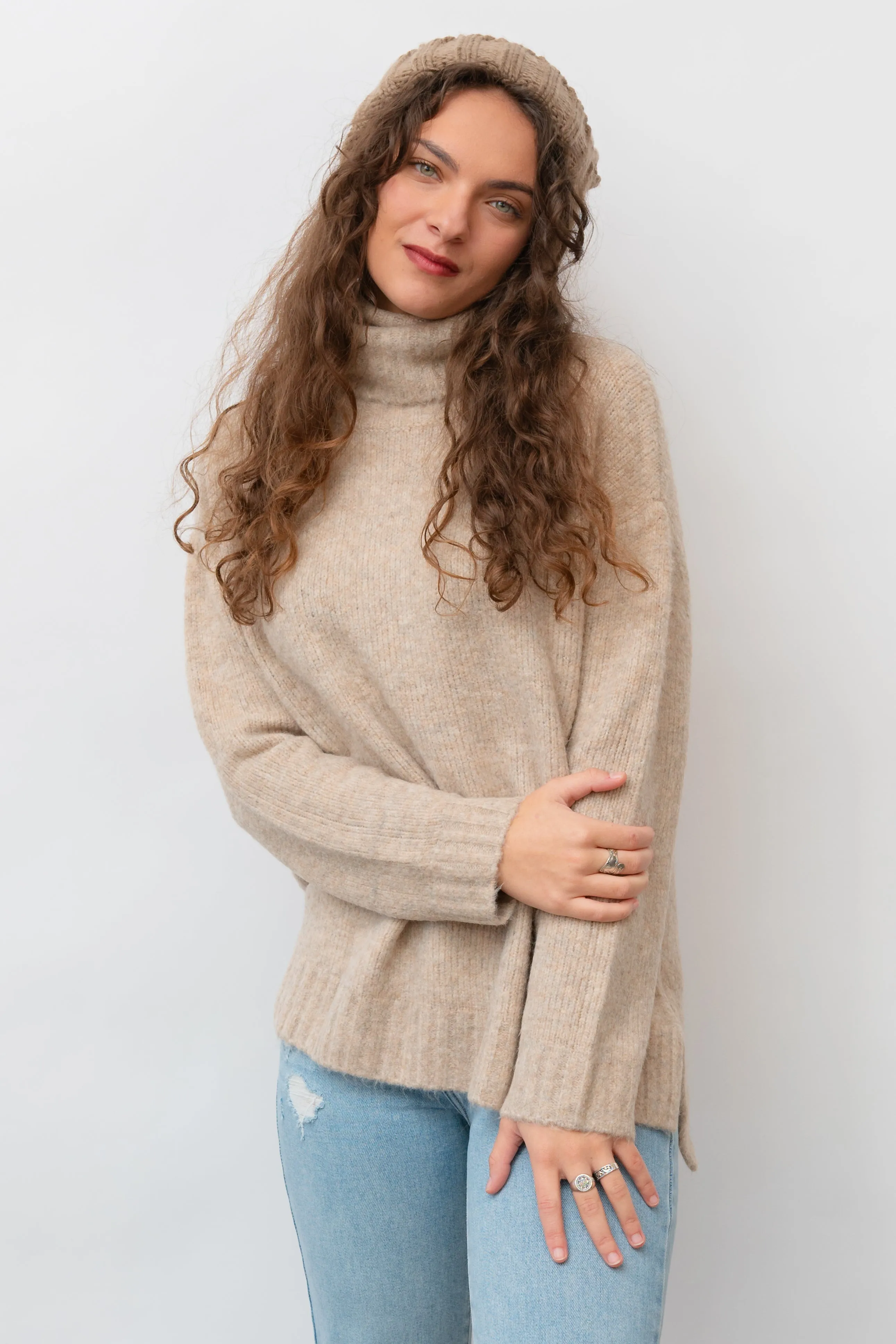 Hunter Cozy Turtleneck Sweater