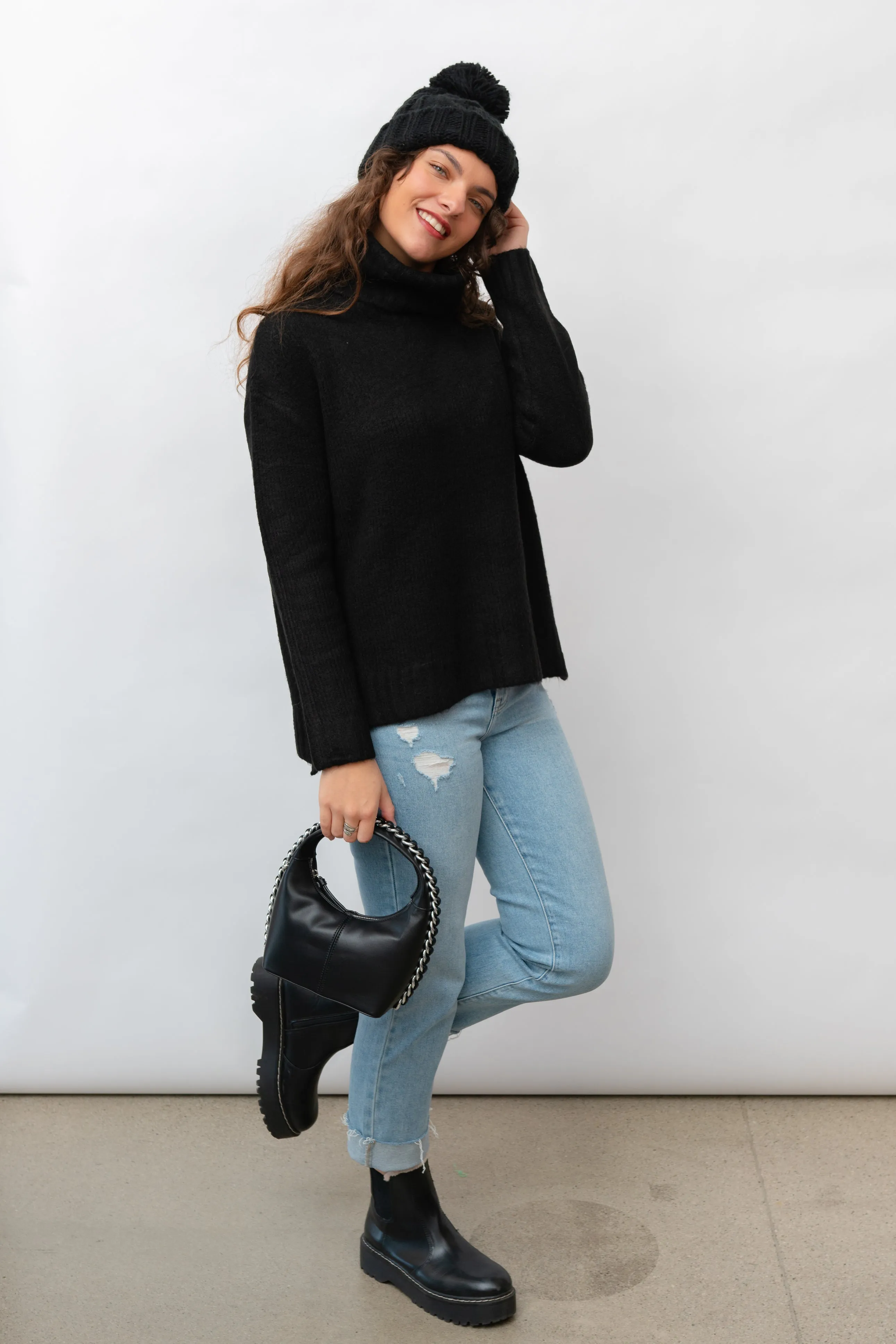 Hunter Cozy Turtleneck Sweater