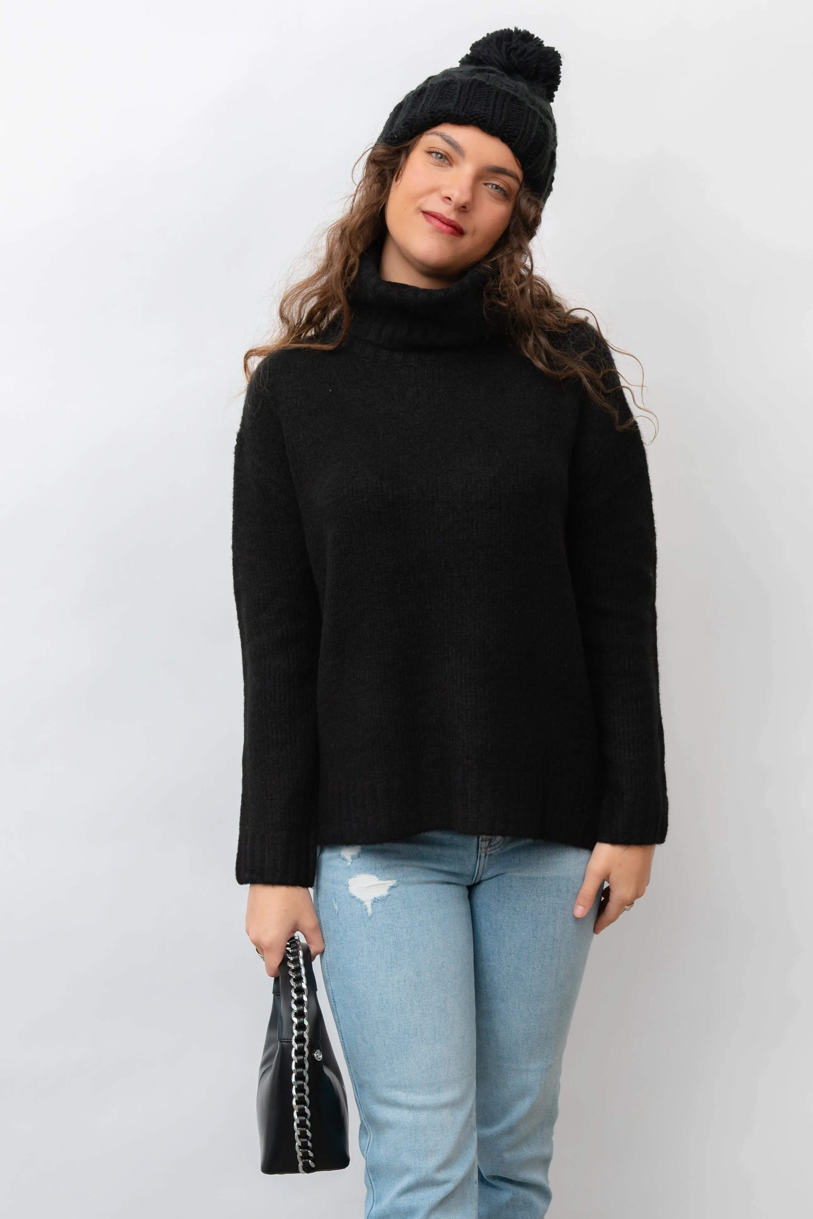 Hunter Cozy Turtleneck Sweater