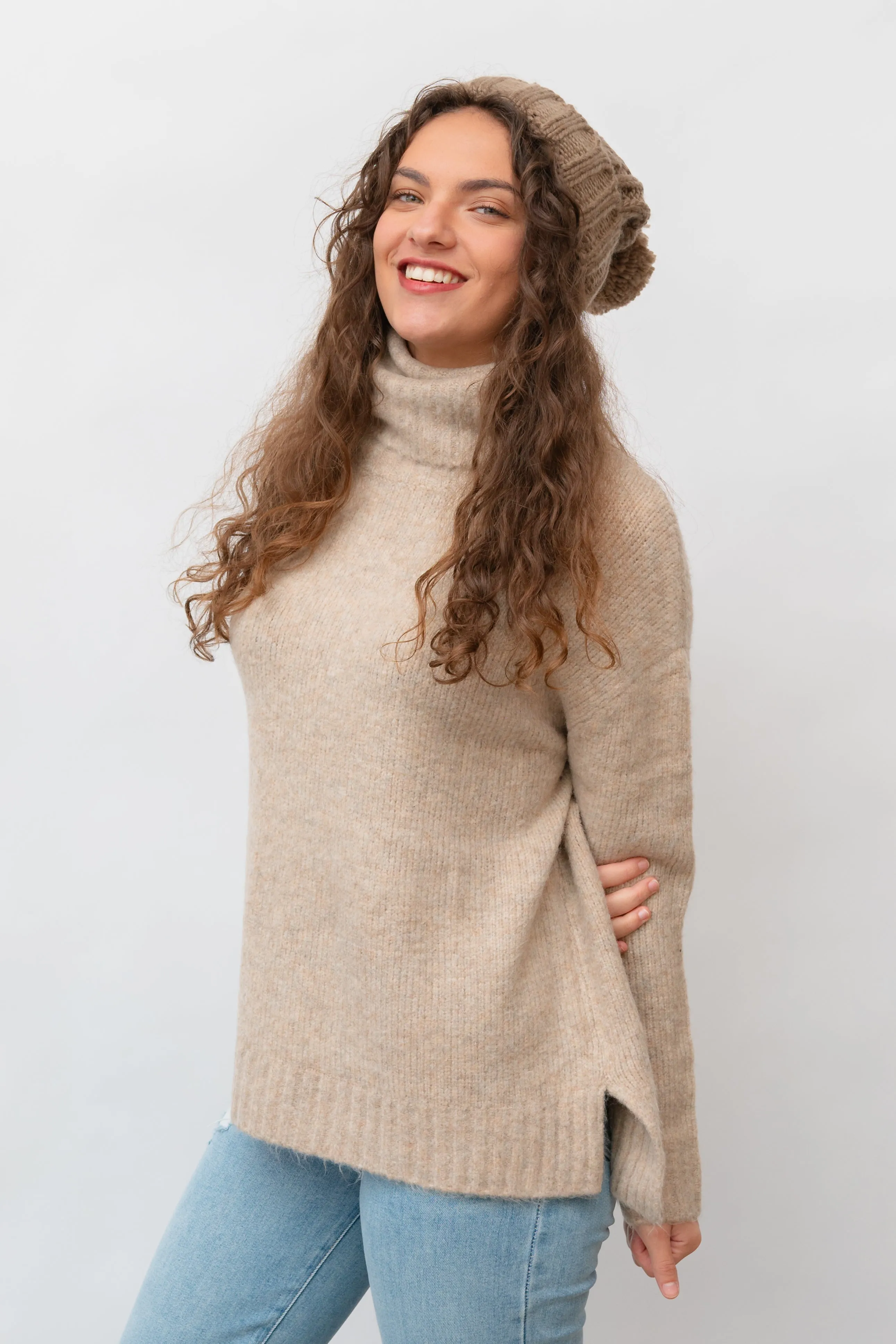 Hunter Cozy Turtleneck Sweater