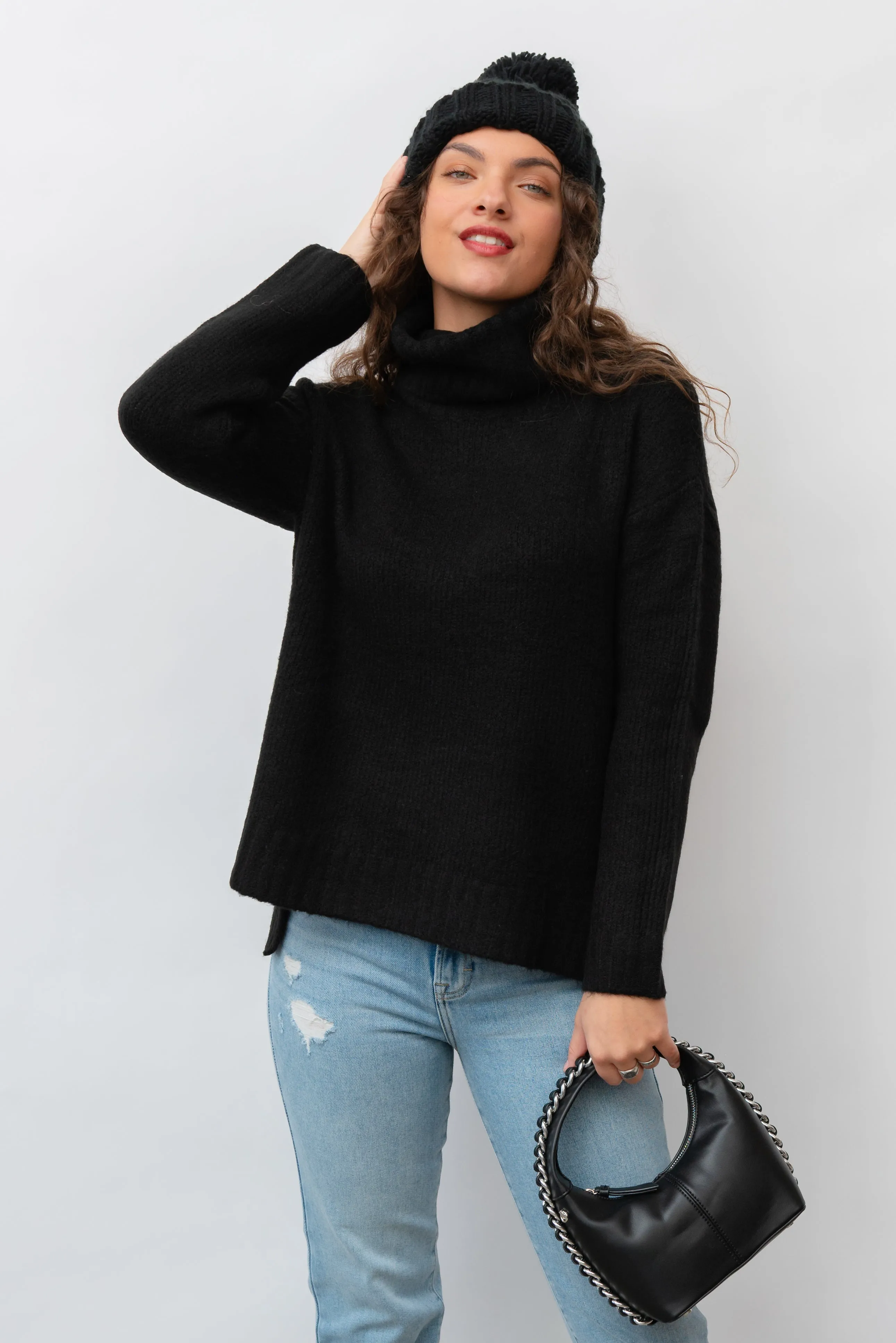 Hunter Cozy Turtleneck Sweater
