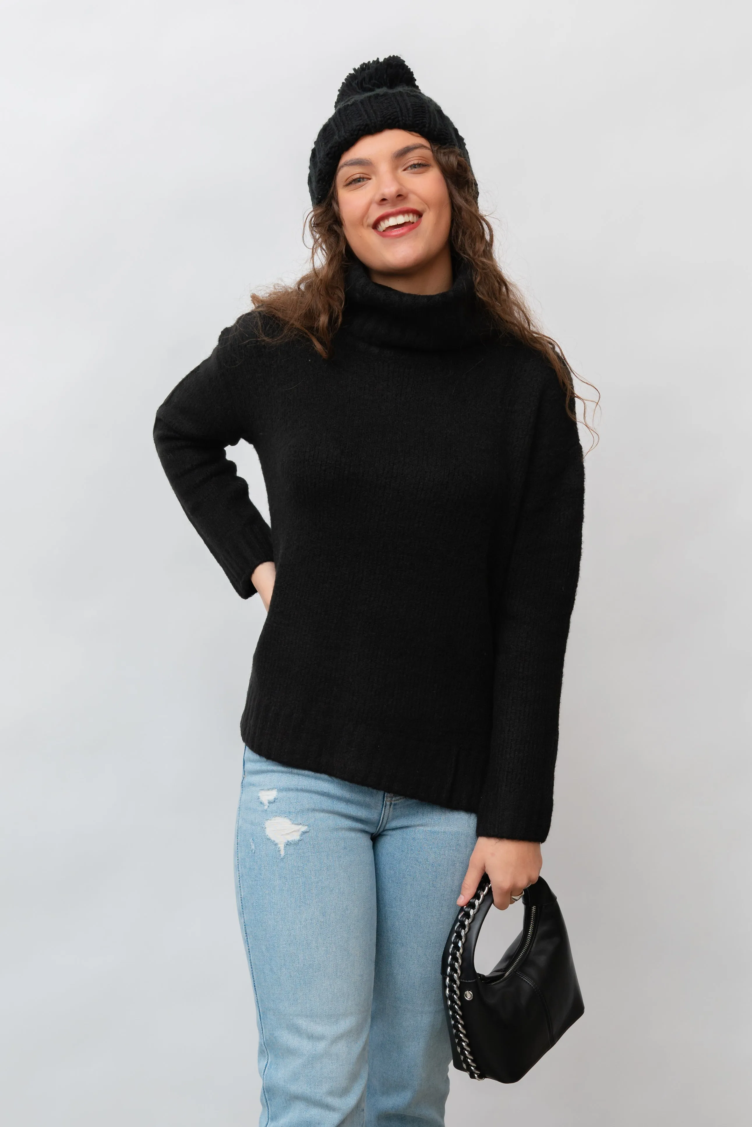 Hunter Cozy Turtleneck Sweater