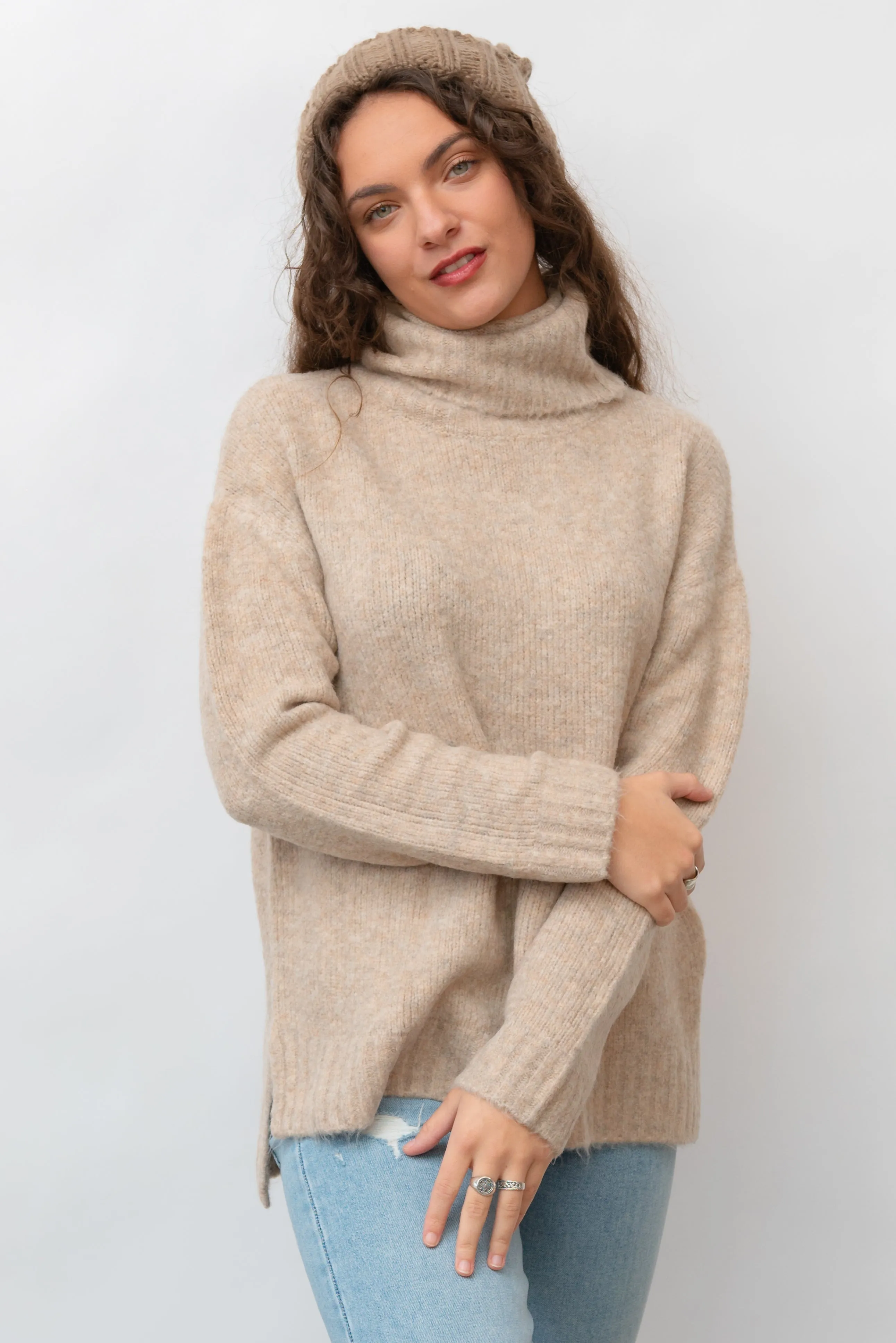 Hunter Cozy Turtleneck Sweater