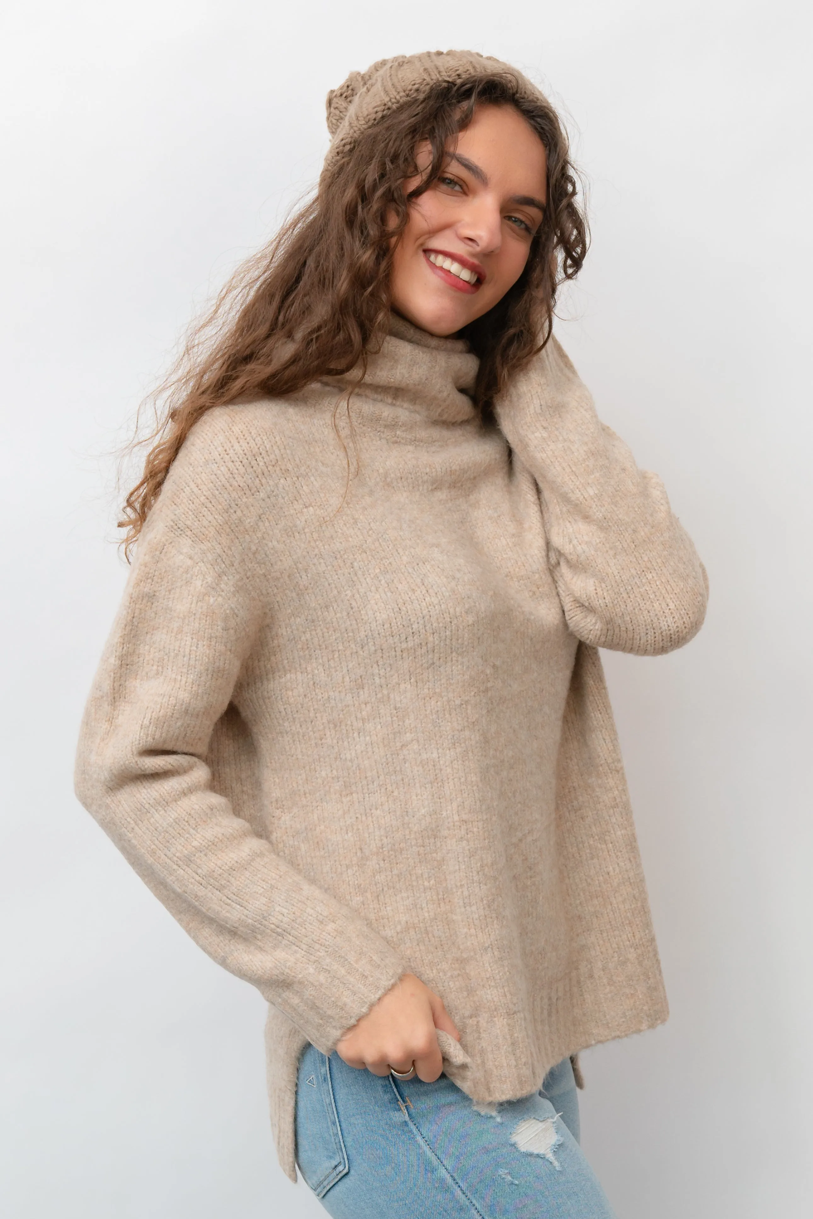 Hunter Cozy Turtleneck Sweater