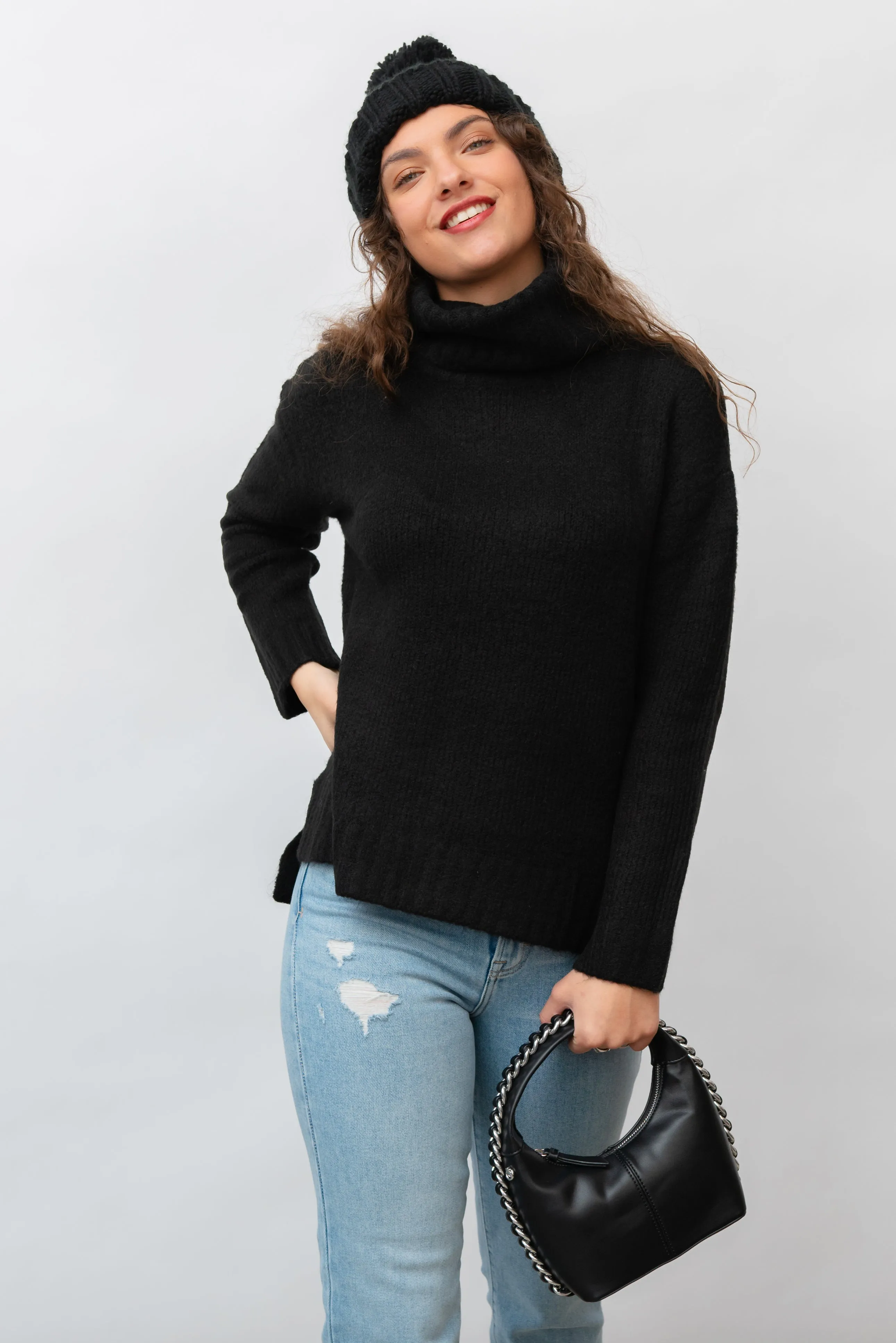 Hunter Cozy Turtleneck Sweater