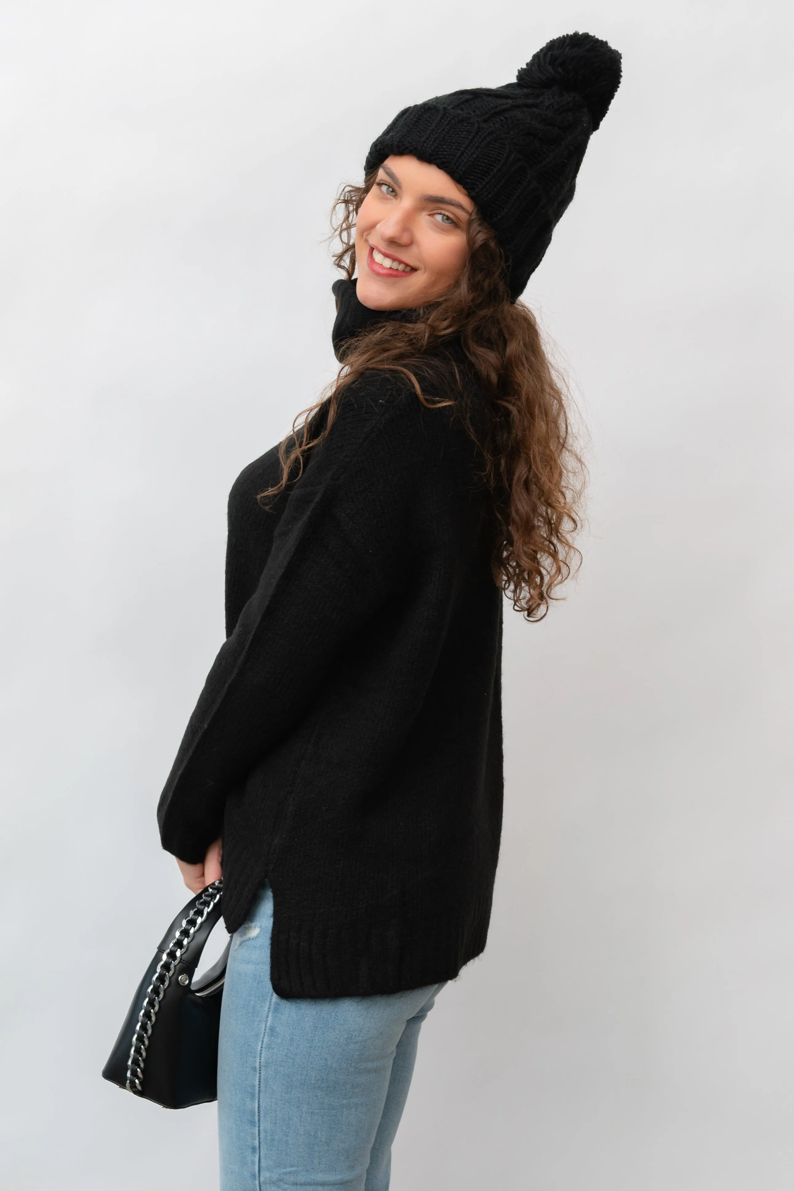 Hunter Cozy Turtleneck Sweater