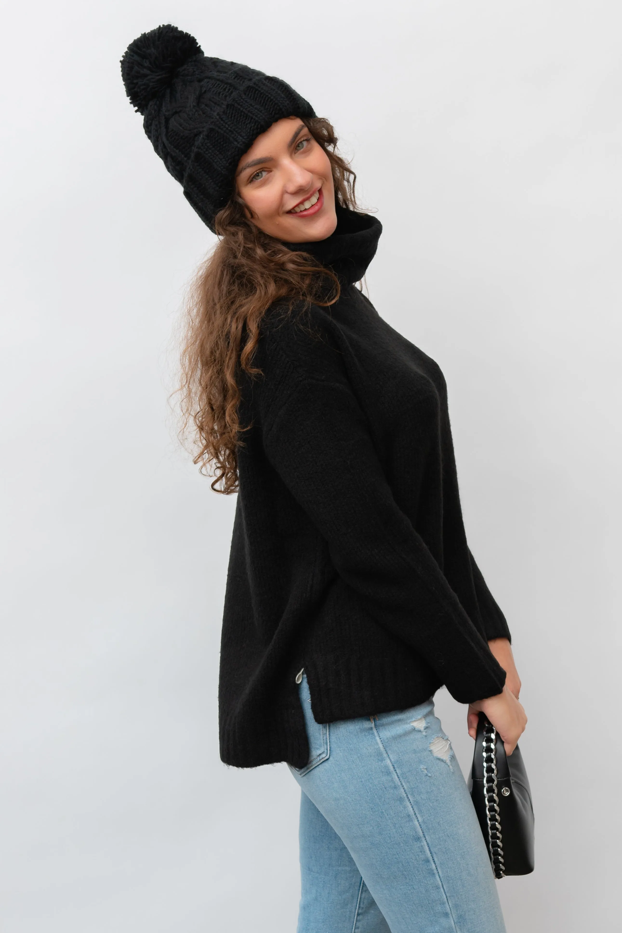 Hunter Cozy Turtleneck Sweater