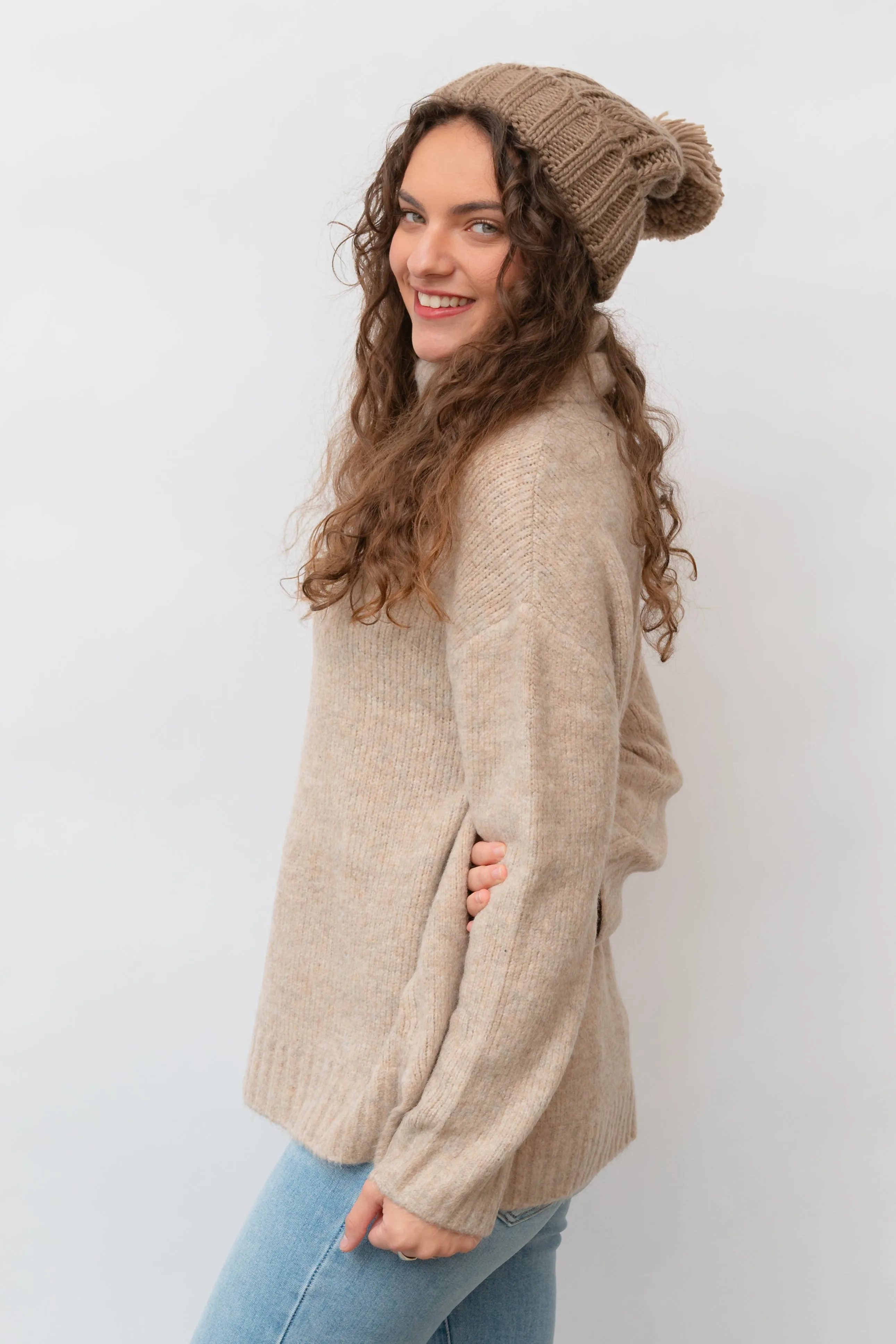 Hunter Cozy Turtleneck Sweater