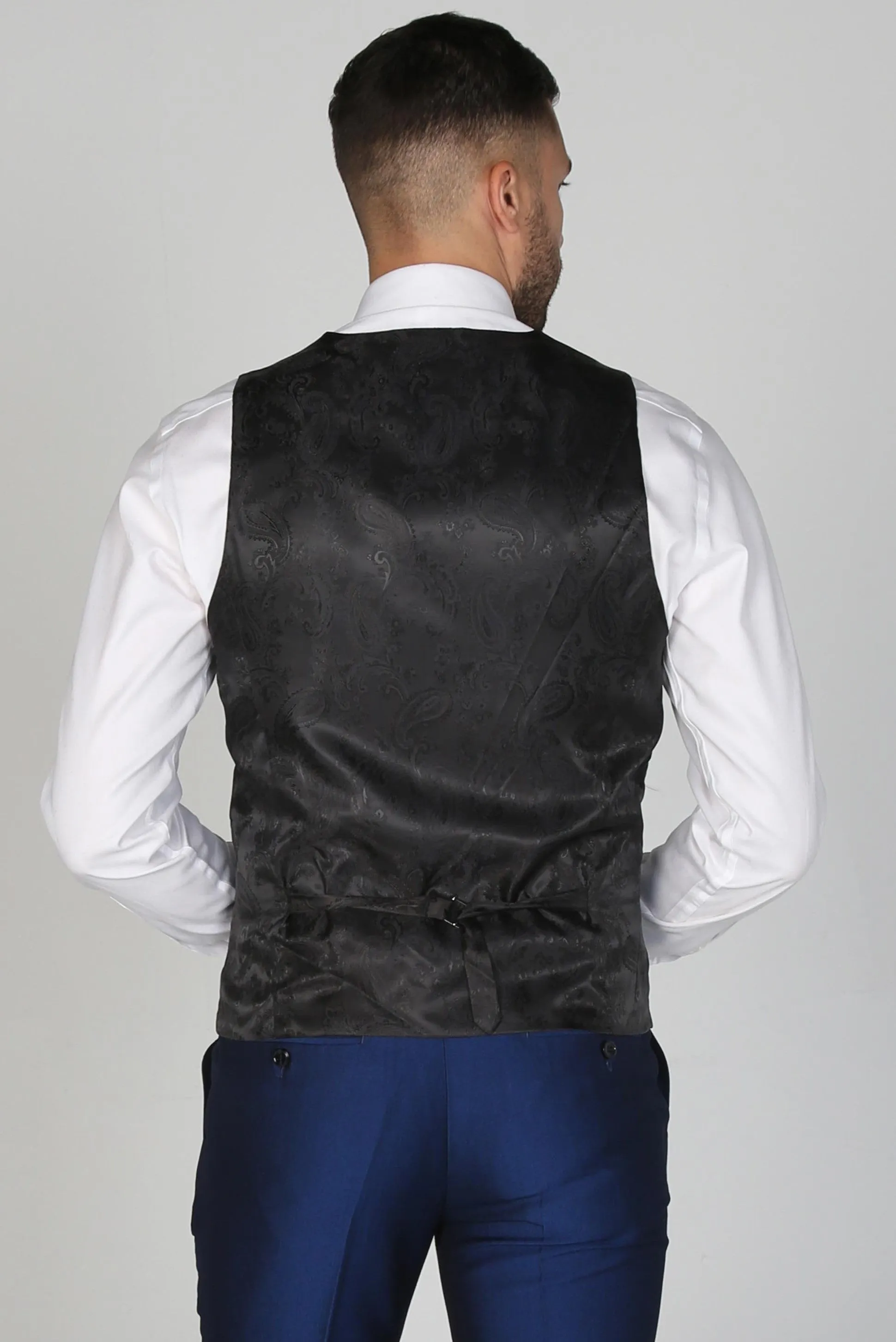 Kingsley - Men's Blue Waistcoat