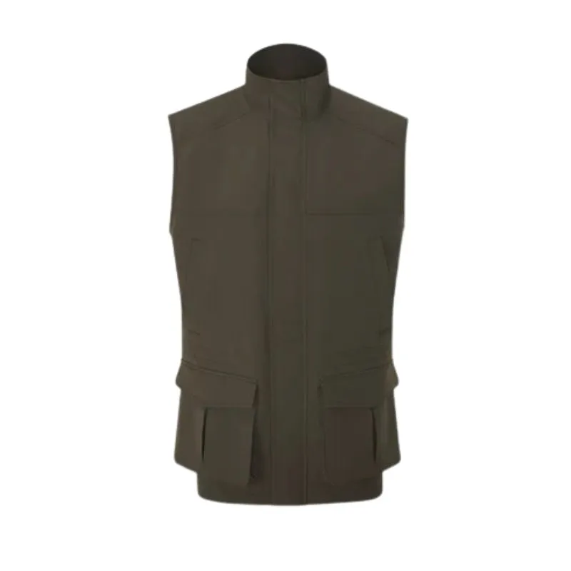 Lockwood Men's Shooting Waistcoat In Olive