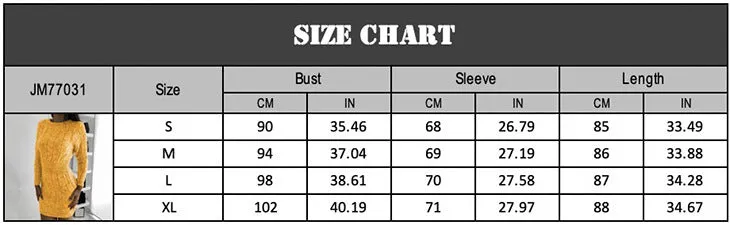 Mid-Long Long Sleeve Women Sweater Dress