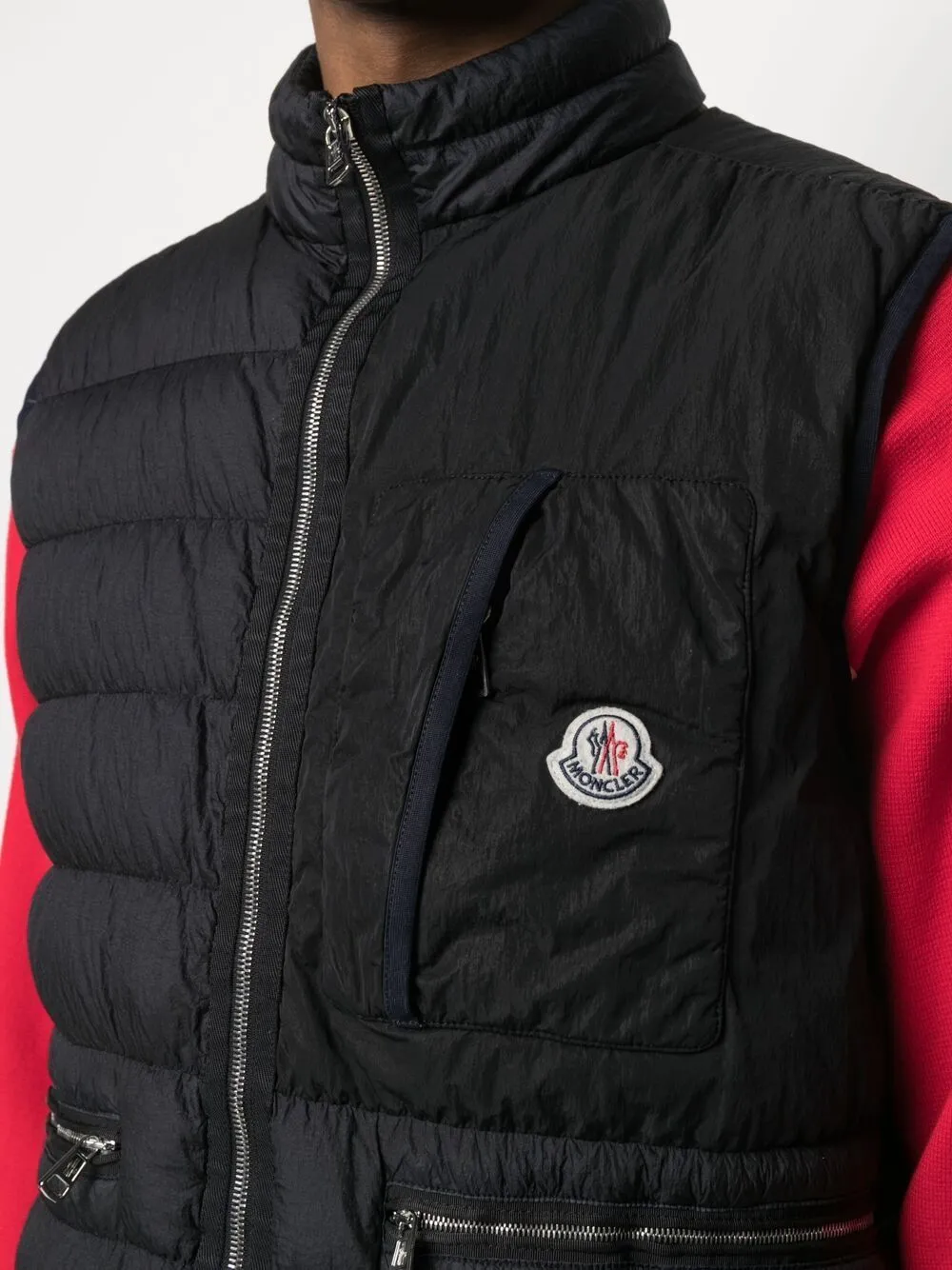 MONCLER Capy Gilet Navy