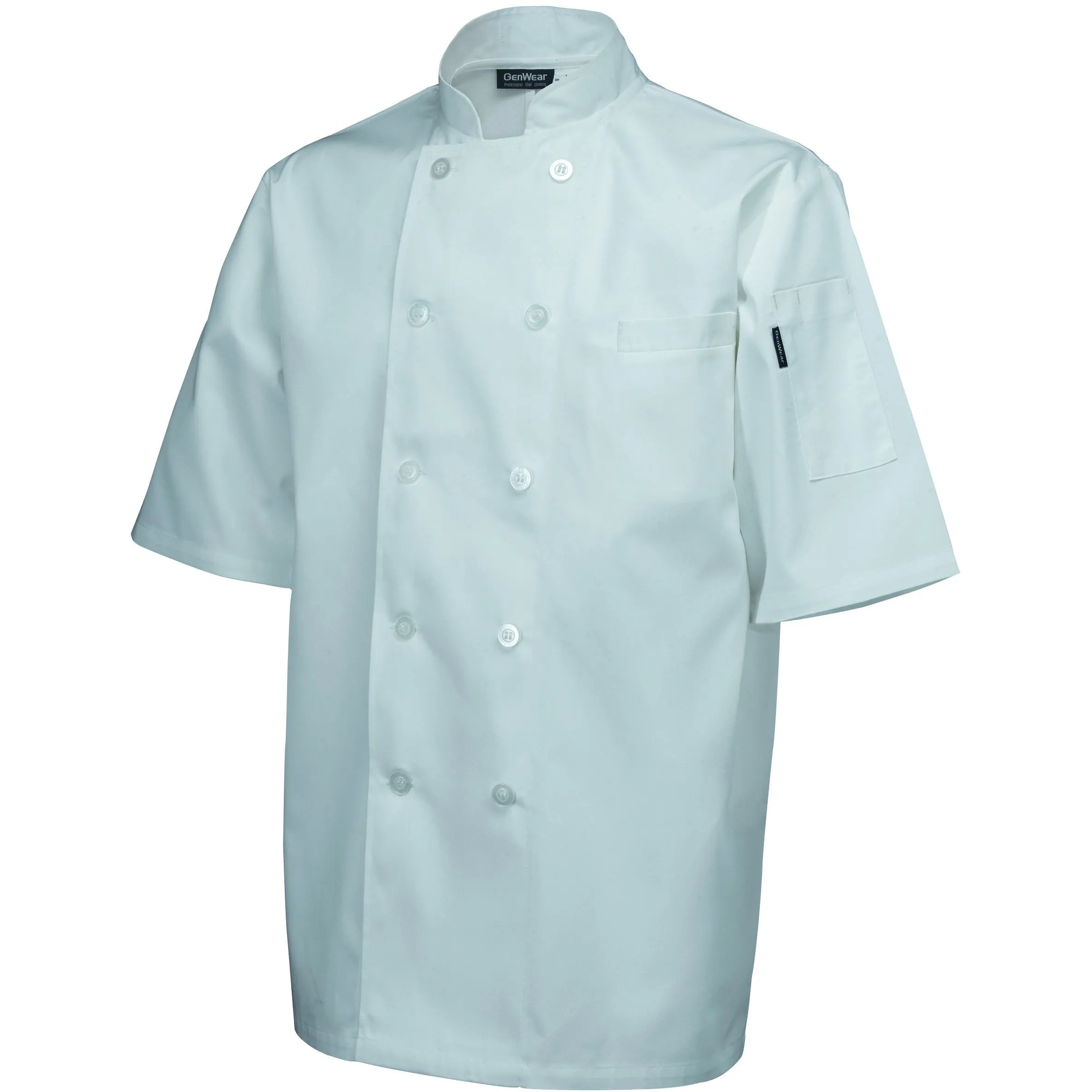 Standard Jacket Short Sleeve White M Size 40-42