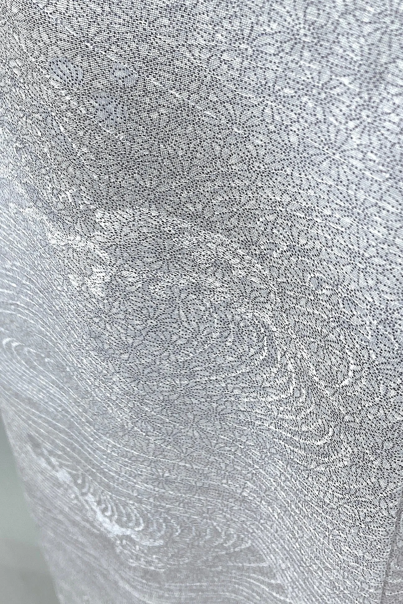 Vintage Great Wave Off Kanagawa Silk Kimono