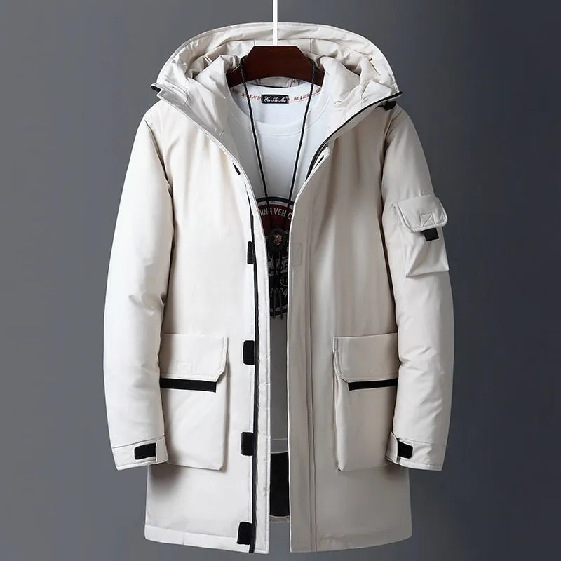 Warm Hooded Long Jackets