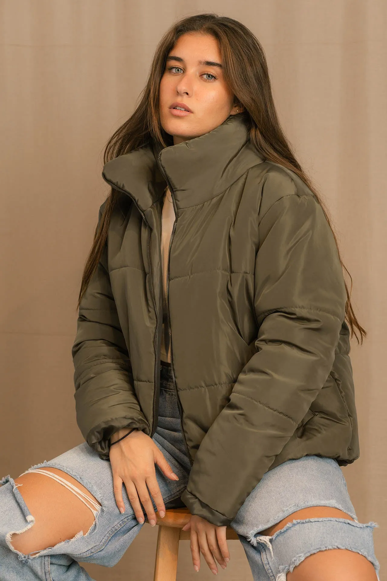 Waterproof Puffed Jacket - Leocansa