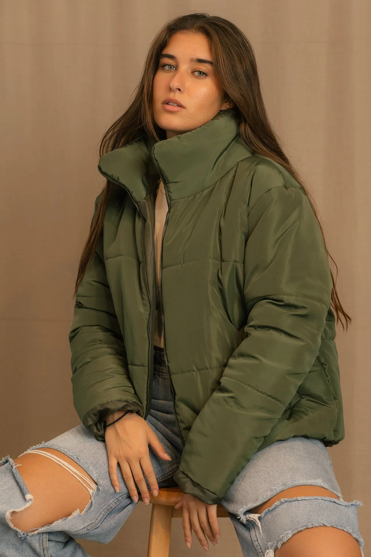 Waterproof Puffed Jacket - Leocansa