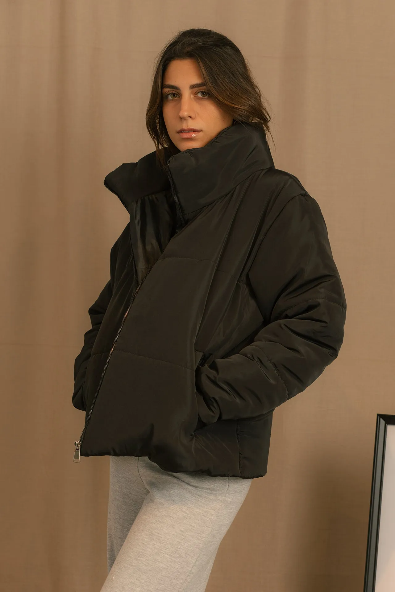Waterproof Puffed Jacket - Leocansa
