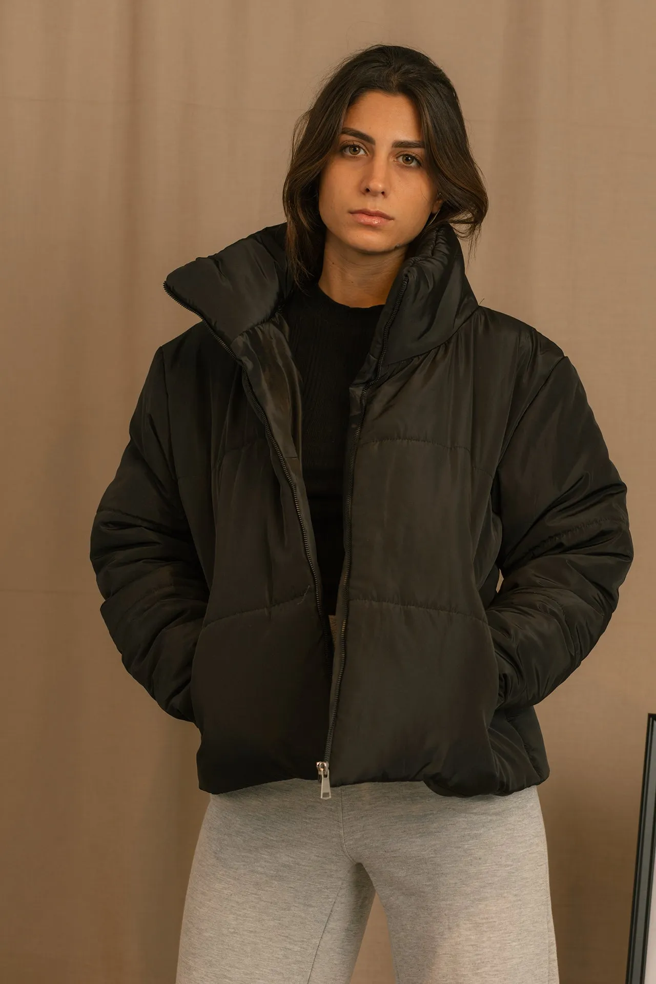 Waterproof Puffed Jacket - Leocansa