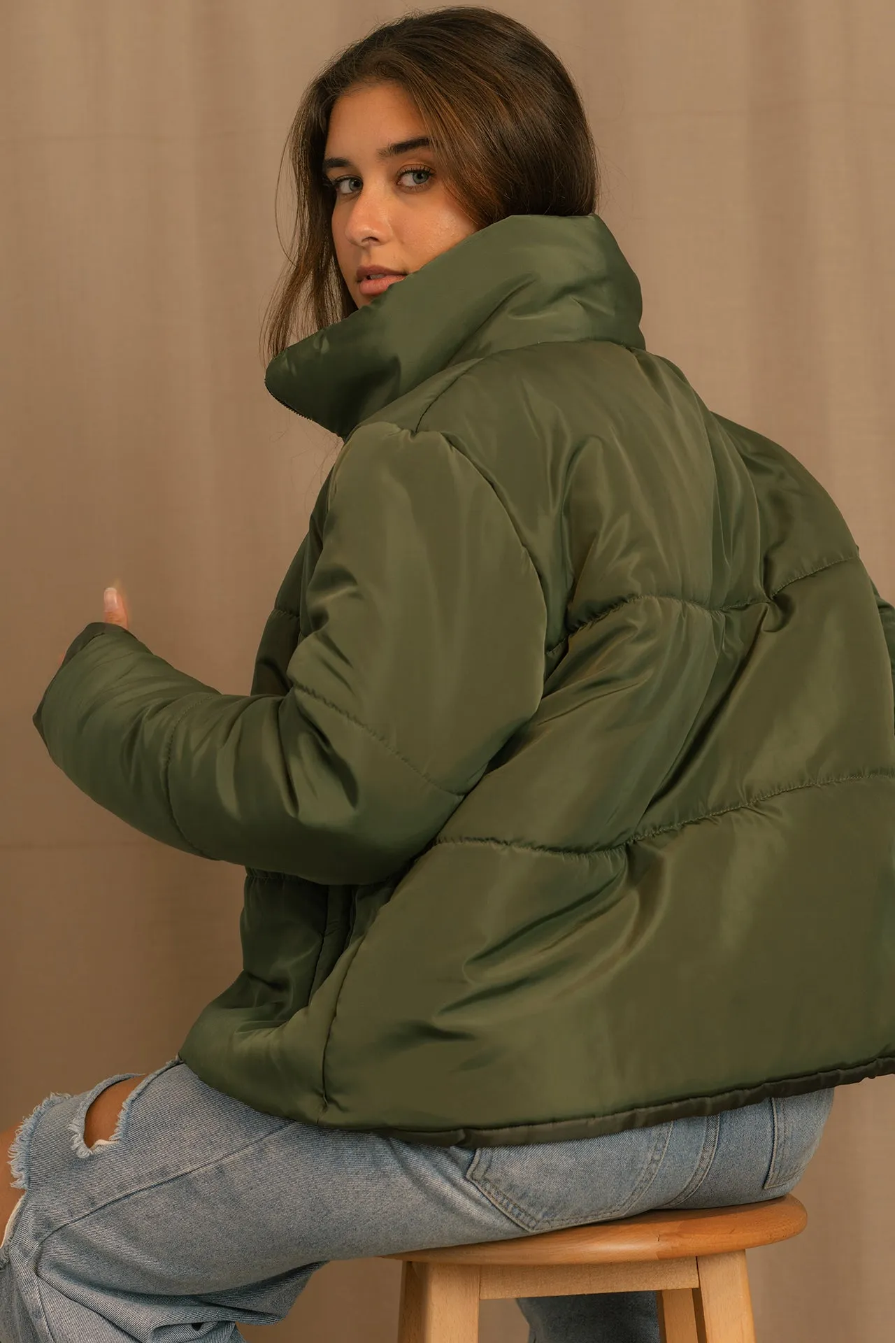 Waterproof Puffed Jacket - Leocansa