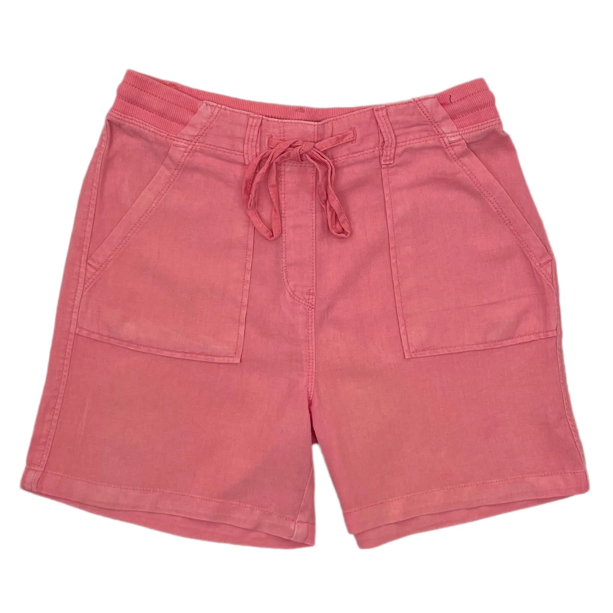 Womens Linen Summer Shorts with Adjustable Waist